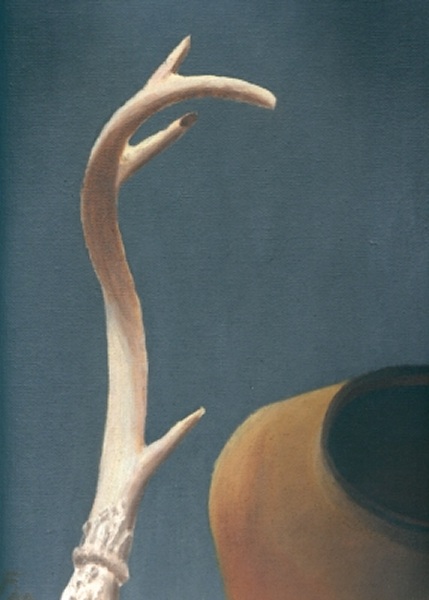 Antler and Pot