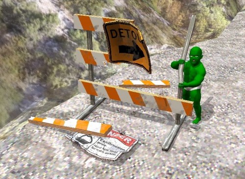 Construction Zone Baby Hulk No Detour
