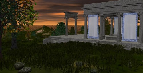 Banquet Hall Sunset