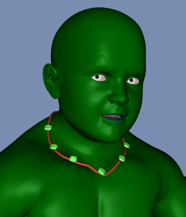 Baby Hulk Emeralds and Gold