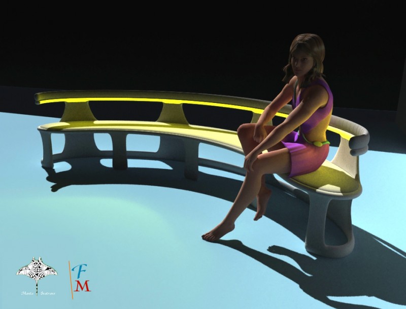 Manta Ferry Temp Bench